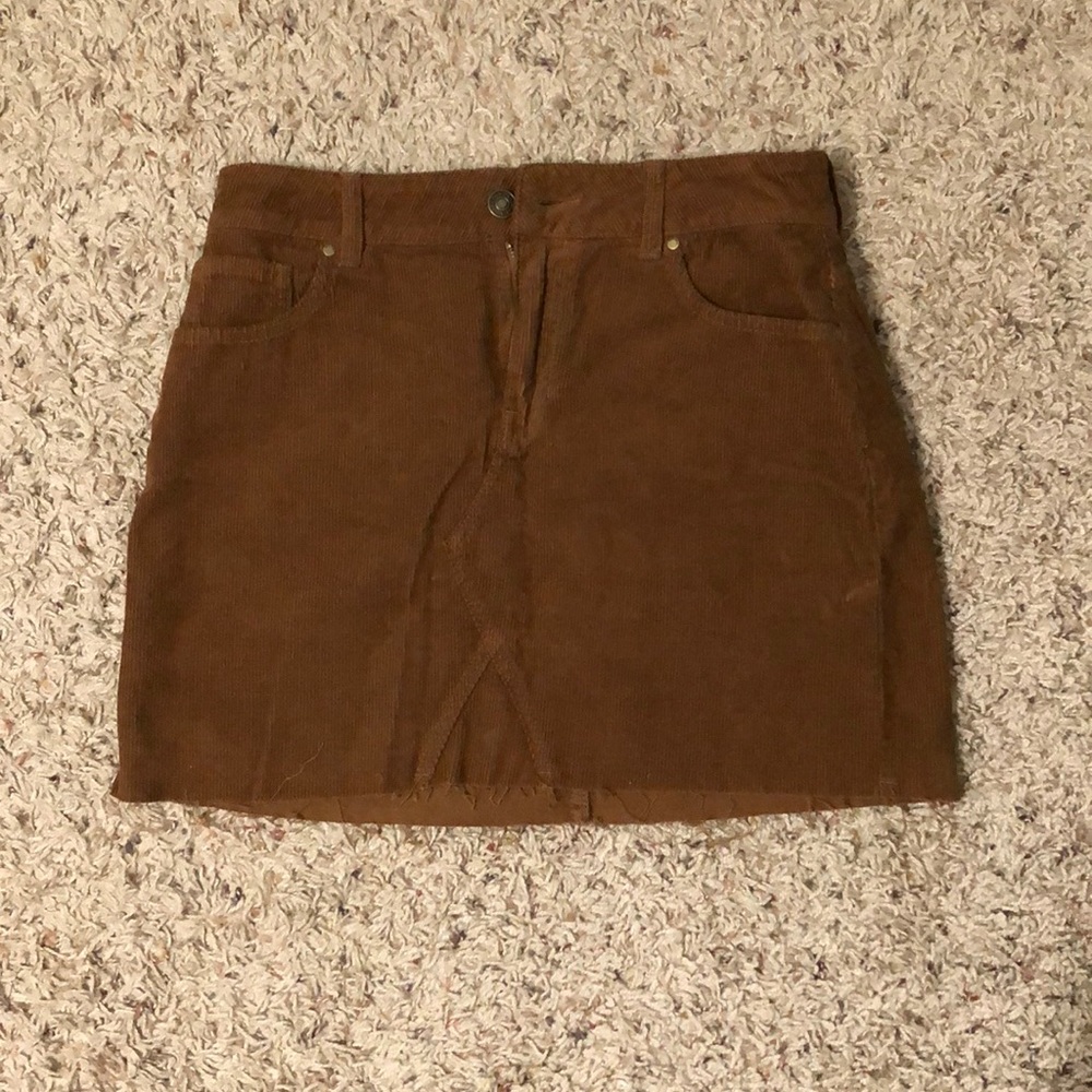 Corduroy Skirt